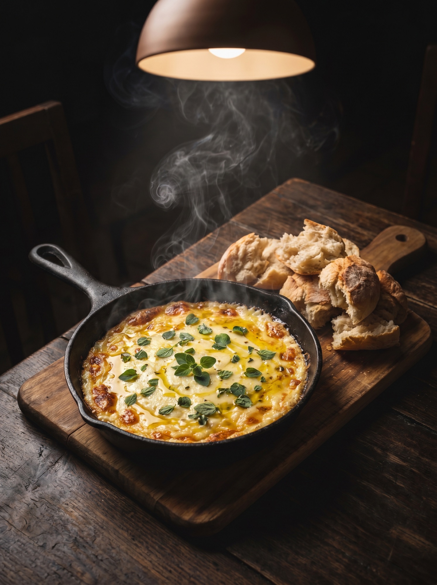 Warme starter van de grill bij El Puerto Breda